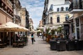 Old historical town Constanta by the Black Sea in the Romania Royalty Free Stock Photo