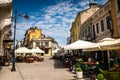 Old historical town Constanta by the Black Sea in the Romania Royalty Free Stock Photo