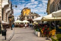 Old historical town Constanta by the Black Sea in the Romania Royalty Free Stock Photo