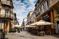 Old historical town Constanta by the Black Sea in the Romania Royalty Free Stock Photo