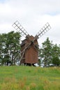 Old and historical windmill of Storlinge Royalty Free Stock Photo