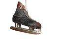 Old hockey skates Royalty Free Stock Photo