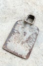 Old Hoe, Used hoe, Tools Background Concept Royalty Free Stock Photo
