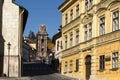 Holy Trinity Square, Banska Stiavnica, Slovakia, UNESCO Royalty Free Stock Photo