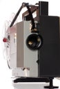 Old home cinema projector Royalty Free Stock Photo