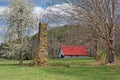 Old homestead country scene Royalty Free Stock Photo