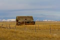 Old Homestead On The Grasslands Of Montana