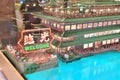Old Hong Kong small scale miniature model