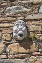 Old horse ring on wall. Royalty Free Stock Photo