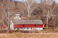 Old horse and sheep barn in Hopewell, Pennsylvania Royalty Free Stock Photo