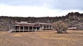 Old Hospital at Fort Davis Historic Site in Texas Royalty Free Stock Photo