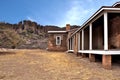 Old Hospital at Fort Davis Historic Site in Texas Royalty Free Stock Photo