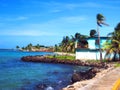 Old hotel beach North End Big Corn Island Nicaragua Central Ame Royalty Free Stock Photo