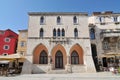 Old Hotel de ville on Nardoni Trg called Pjaca, Split Royalty Free Stock Photo