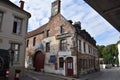 Old hotel restaurant in Montreuil, Northern France, still in use!