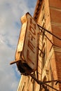 Old hotel sign Royalty Free Stock Photo