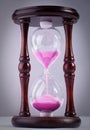 The old hourglass Royalty Free Stock Photo