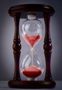 The old hourglass Royalty Free Stock Photo