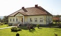 Old house in Babice. Poland Royalty Free Stock Photo