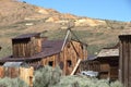 Old house - Bodie Ghost town - California Royalty Free Stock Photo