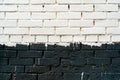 Old house brick wall. Brick wall texture. Royalty Free Stock Photo