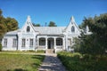 The old house, built by the Minonites, who lived in Ukraine in the 19th century. Royalty Free Stock Photo