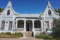 The old house, built by the Minonites, who lived in Ukraine in the 19th century. Royalty Free Stock Photo