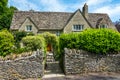 Old house in Burford, England Royalty Free Stock Photo