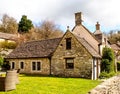 Old house at Castle Comb village, Somerset, UK Royalty Free Stock Photo