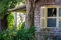 Old house with ceder shake siding