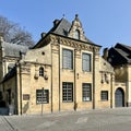 Old house in the city of Valkenburg. Royalty Free Stock Photo