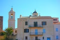 Old house of corsica under the sun Royalty Free Stock Photo