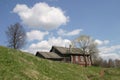 Old house in country side Royalty Free Stock Photo