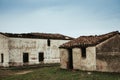 Old house deteriorated