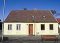 Old house facade, Poland. Royalty Free Stock Photo