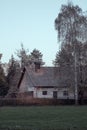 Old house and Fence Royalty Free Stock Photo