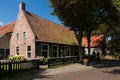 Old house in Hollum on the island Ameland, Netherlands