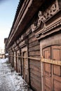 Old house in the Irkutsk city