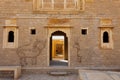 Old house in Kuldhara an abandoned village, Jaisalmer Rajasthan, India Royalty Free Stock Photo