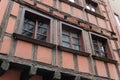 Old house in la petit France district on Strasbourg Royalty Free Stock Photo