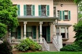 Old house with large porch