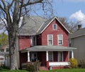 Old house with large porch