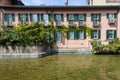 Old house on the Martesana canal (Milan, Italy)