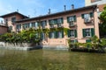 Old house on the Martesana canal (Milan, Italy)