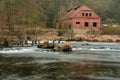 An old house near by river