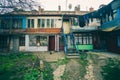 Old house in old city, Poverty in the cities of eastern Europe Royalty Free Stock Photo