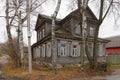 Old house in Ostashkov Royalty Free Stock Photo