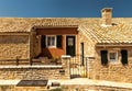 Old house from Perithia old village, Corfu Royalty Free Stock Photo