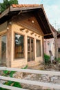 Old house in the rain forest