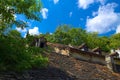 Old house rooftop Royalty Free Stock Photo